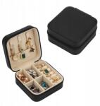  Ékszerdoboz Ékszertartó Gyűrű Fekete Fülbevaló Kicsi (BizuMagiv)