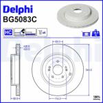 DELPHI Brzdový kotúč DELPHI BG5083C (BG5083C)