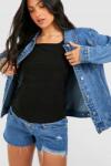 Boohoo Kismama Rövidnadrág Jeans B18 abk L