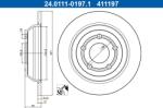 ATE Brzdový kotúč ATE 24.0111-0197.1 (24.0111-0197.1)