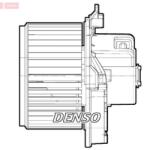 DENSO Vnútorný ventilátor DENSO DEA09071 (DEA09071)
