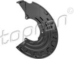 TOPRAN Ochranný plech proti rozstreku, Brzdový kotúč TOPRAN 117 965 (117 965)