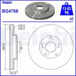 DELPHI Tarcza Ham. Honda Accord Viii 01- (bg4768)