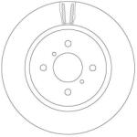 TRW Brzdový kotúč TRW DF6912 (DF6912)