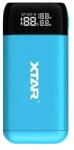 XTAR Incarcator acumulatori Li-ion 18650, 2 canale, functie powerbank, afisaj LCD, albastru, PB2SL XTAR (CHAR-LI-PB2SL/BE-XTR) Incarcator baterii