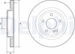 DELPHI Tarcza Ham. Mercedes A W176 12- Tyl (bg4927c)