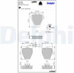 DELPHI Klocki Ham. Audi A6 (lp1760)