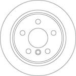 TRW Brzdový kotúč TRW DF6795 (DF6795)