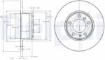 DELPHI Tarcza Ham. Bmw E34 (bg2430)