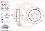 BREMBO Brzdový kotúč BREMBO 08. D415.11 (08.D415.11)