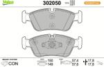 VALEO Sada brzdových platničiek kotúčovej brzdy VALEO 302050 (302050)