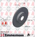 ZIMMERMANN Brzdový kotúč ZIMMERMANN 200.2543. 20 (200.2543.20)