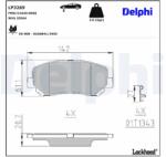 DELPHI Sada brzdových platničiek kotúčovej brzdy DELPHI LP3269 (LP3269)