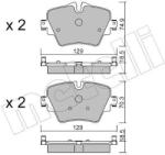 METELLI Sada brzdových platničiek kotúčovej brzdy METELLI 22-1037-0 (22-1037-0)