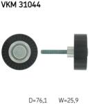 SKF Vratná/vodiaca kladka rebrovaného klinového remeňa SKF VKM 31044 (VKM 31044)