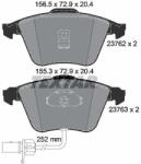 TEXTAR Sada brzdových platničiek kotúčovej brzdy TEXTAR 2376201 (2376201)