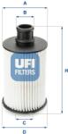 UFI Olejový filter UFI 25.073. 02 (25.073.02)