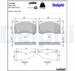DELPHI Sada brzdových platničiek kotúčovej brzdy DELPHI LP1858 (LP1858)