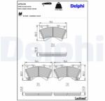 DELPHI Klocki Ham. Toyota Land Cruiser (lp2134)