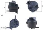 MAHLE Filtr Paliwa Citroen Ford Mazda Peugeot (kl 777d)