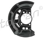 TOPRAN Ochranný plech proti rozstreku, Brzdový kotúč TOPRAN 601 655 (601 655)