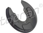 TOPRAN Ochranný plech proti rozstreku, Brzdový kotúč TOPRAN 116 829 (116 829)