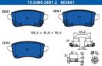 ATE Sada brzdových platničiek kotúčovej brzdy ATE 13.0460-2651.2 (13.0460-2651.2)
