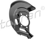 TOPRAN Ochranný plech proti rozstreku, Brzdový kotúč TOPRAN 702 335 (702 335)