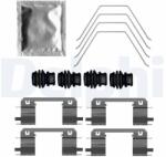 DELPHI Súprava príslušenstva, obloženie kotúčovej brzdy DELPHI LX0788 (LX0788)