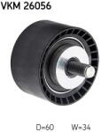 SKF Obehová/vodiaca kladka ozubeného remeňa SKF VKM 26056 (VKM 26056)