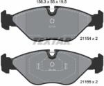 TEXTAR Sada brzdových platničiek kotúčovej brzdy TEXTAR 2115402 (2115402)