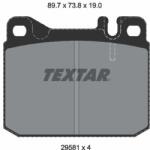 TEXTAR Sada brzdových platničiek kotúčovej brzdy TEXTAR 2958105 (2958105)