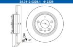 ATE Brzdový kotúč ATE 24.0112-0229.1 (24.0112-0229.1)