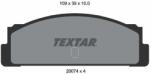 TEXTAR Sada brzdových platničiek kotúčovej brzdy TEXTAR 2007404 (2007404)