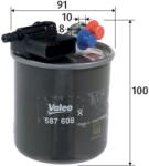 VALEO Palivový filter VALEO 587608 (587608)