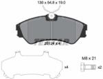 TEXTAR Sada brzdových platničiek kotúčovej brzdy TEXTAR 2012401 (2012401)