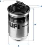 UFI Palivový filter UFI 24.430. 00 (24.430.00)