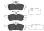 KAVO PARTS Sada brzdových platničiek kotúčovej brzdy KAVO PARTS KBP-9106 (KBP-9106)