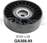 SNR Vratná/vodiaca kladka rebrovaného klinového remeňa SNR GA358.93 (GA358.93)