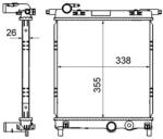 MAHLE Chladič motora MAHLE CR 831 000S (CR 831 000S)