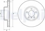 DELPHI Tarcza Ham. Bmw 1 F20 11- (bg9157c)