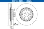 ATE Brzdový kotúč ATE 24.0130-0264.1 (24.0130-0264.1)