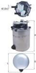 MAHLE Palivový filter MAHLE KL 1027 (KL 1027)