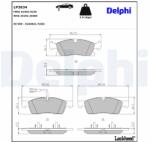 DELPHI Sada brzdových platničiek kotúčovej brzdy DELPHI LP3634 (LP3634)