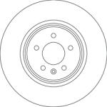 TRW Brzdový kotúč TRW DF6917S (DF6917S)