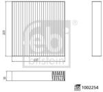 Febi Bilstein Filtru, aer habitaclu FEBI BILSTEIN 1002254 (1002254)
