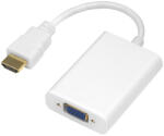 Deltaco 100029 HDMI kábel 0, 2 M HDMI A-típus (Standard) Fehér (00100029)