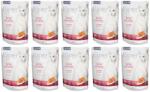 PIPER DOLINA NOTECI PIPER Animals Cat cu somon 10x100 g hrană umedă pentru pisici