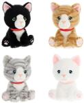 Keel Toys Jucărie de pluș Keel Toys Keeleco - Pisicuță Kitty Love, șezând, 14 cm, sortiment (SE3858)