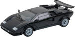 Welly Mașină metalică Welly - Lamborghini Countach LP 5000 S, negru, 1: 24 (24112W)